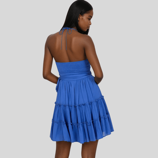 Blue Mirage Mini Dress - La Luz Boutique
