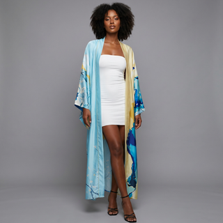 The Blue Laguna Kimono