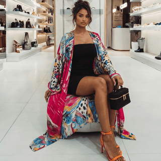 Cannes Kimono – Women's Beach Cover-Up - La Luz Boutique