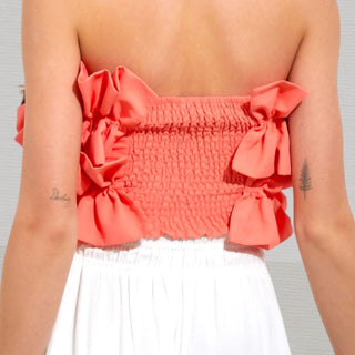 Castarra Ruffle Top - La Luz Boutique