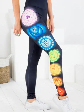 Chakra Khan Leggings - La Luz Boutique