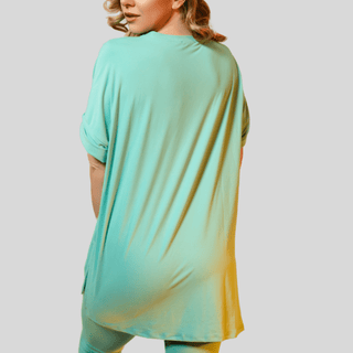 Chill Day 2 Piece Set - Mint - La Luz Boutique