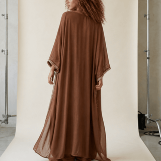 Cocoa Mirage Kimono - La Luz Boutique