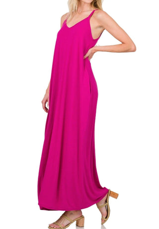 Cruise Maxi- Fuschia - La Luz Boutique