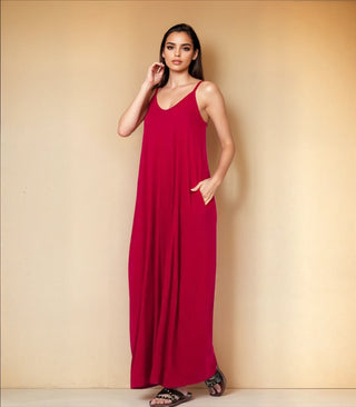 Cruise Maxi- Red - La Luz Boutique