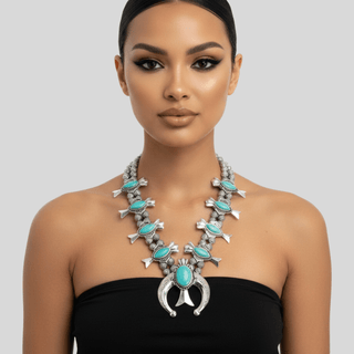 Dakota Teal Necklace - La Luz Boutique