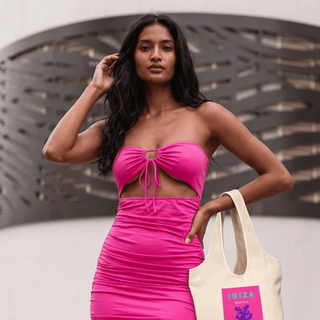Farrah Front Tie Tube Dress - La Luz Boutique