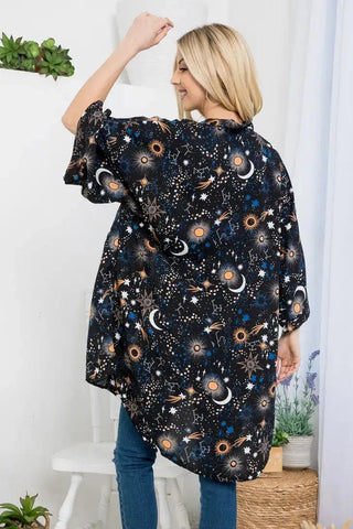 Galaxy Kimono - La Luz Boutique