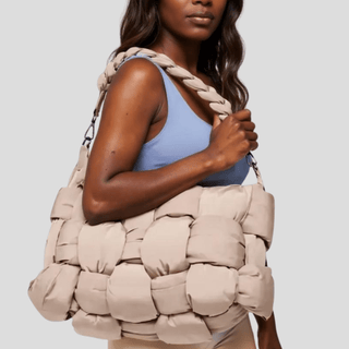 Geneva Hobo Bag - (Nude) - La Luz Boutique