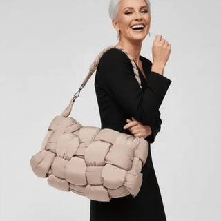 Geneva Hobo Bag - (Nude) - La Luz Boutique