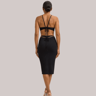 Golden Alibi Dress - La Luz Boutique