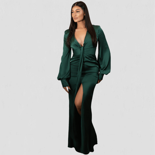 Greensleeves Dress - La Luz Boutique