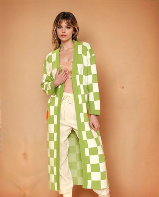 Hearts Aflame Maxi Cardigan - La Luz Boutique