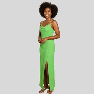 Katalina Cowl Neck Maxi Dress - La Luz Boutique