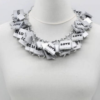 LOVE Necklace- Silver