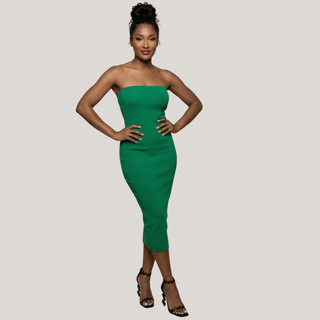Malibu Midi Dress - La Luz Boutique