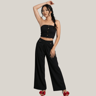 Monaco Sundown Black 2 Piece Set - La Luz Boutique