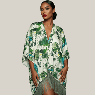 Montego Bay Tropical Kimono - La Luz Boutique