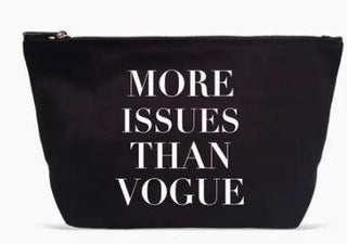 (Bulk Buy) Pouch - More Issues Than Vogue - laluzboutique