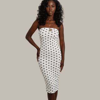 Polka Dots Midi - La Luz Boutique