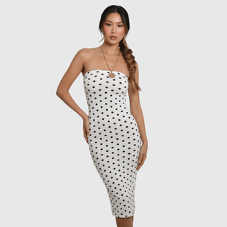 Polka Dots Midi - La Luz Boutique