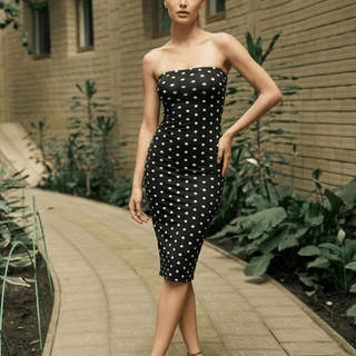 Polka Dots Midi - La Luz Boutique
