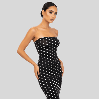 Polka Dots Midi - La Luz Boutique