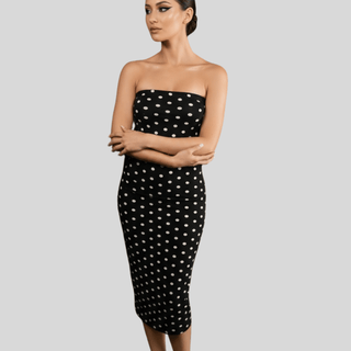 Polka Dots Midi - La Luz Boutique