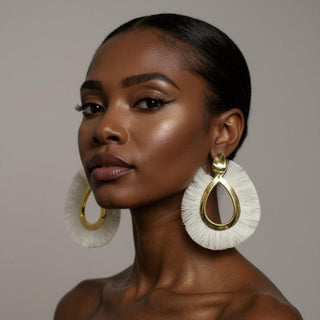 Samba Fringe Statement Earrings - La Luz Boutique