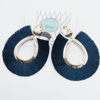 Samba Fringe Statement Earrings - La Luz Boutique