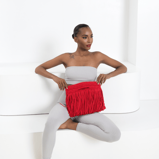 Sangria Sunrise Clutch - La Luz Boutique