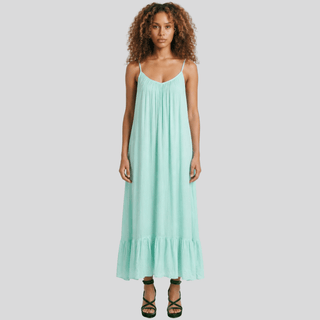 Seafoam Dream Maxi Dress - La Luz Boutique