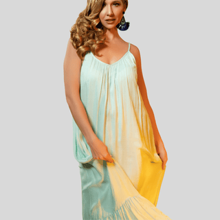 Seafoam Dream Maxi Dress - La Luz Boutique