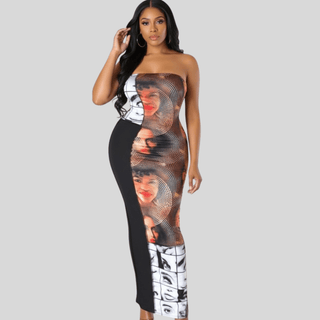 Selfie Maxi Dress - La Luz Boutique