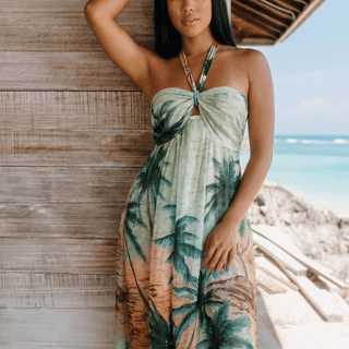 Shipwreck Chic Maxi Dress - La Luz Boutique