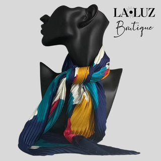 Stella Abstract Print Scarf - La Luz Boutique