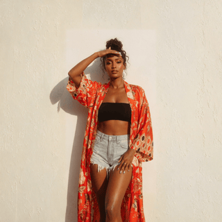 Sunset Riad Kimono - La Luz Boutique