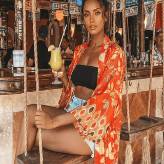 Sunset Riad Kimono - La Luz Boutique