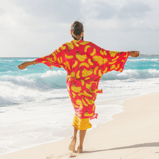 That's Bananas Kimono - La Luz Boutique