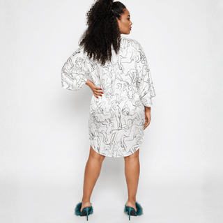 The Sketchbook Kimono - La Luz Boutique