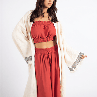 Tribal Sunrise Kimono - La Luz Boutique