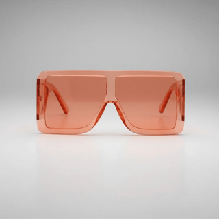 Valentina Oversized Shades - Orange - La Luz Boutique