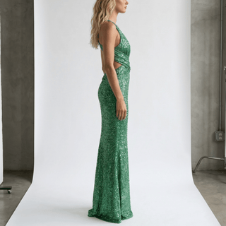 Vivienne Sequin Gown - La Luz Boutique
